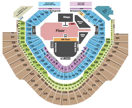 Chase Field Nickelback Seating Chart